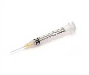 1001HN - Syringes 3 cc 23g x 1
